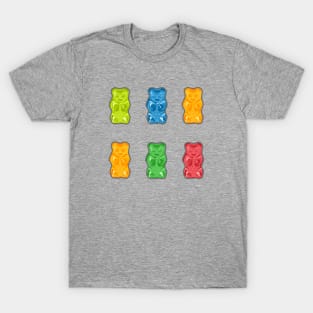 Colorful Gummy Bears T-Shirt